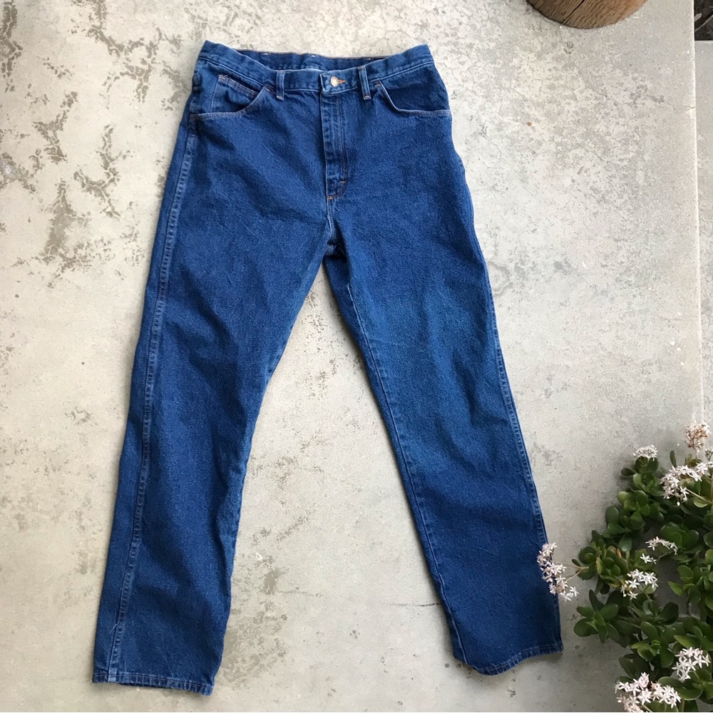 Straight Leg Jeans 35W EUC